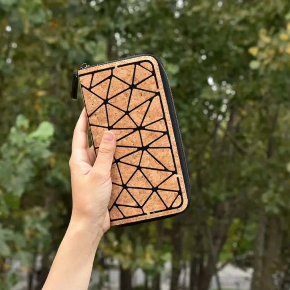 Cork wallet , wallet , cork , Rose Cork Hats
